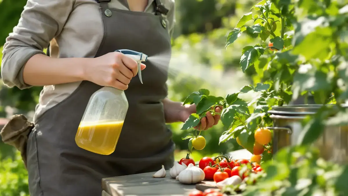 Questa infusione d’aglio protegge le vostre piante dagli insetti e dalle malattie senza prodotti chimici