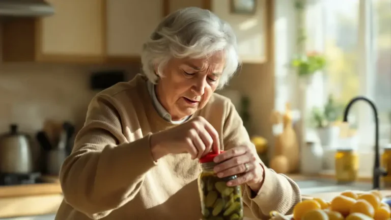 Aprire un vasetto dopo i 60 anni: una sfida inaspettata legata all’uso dei muscoli della mano