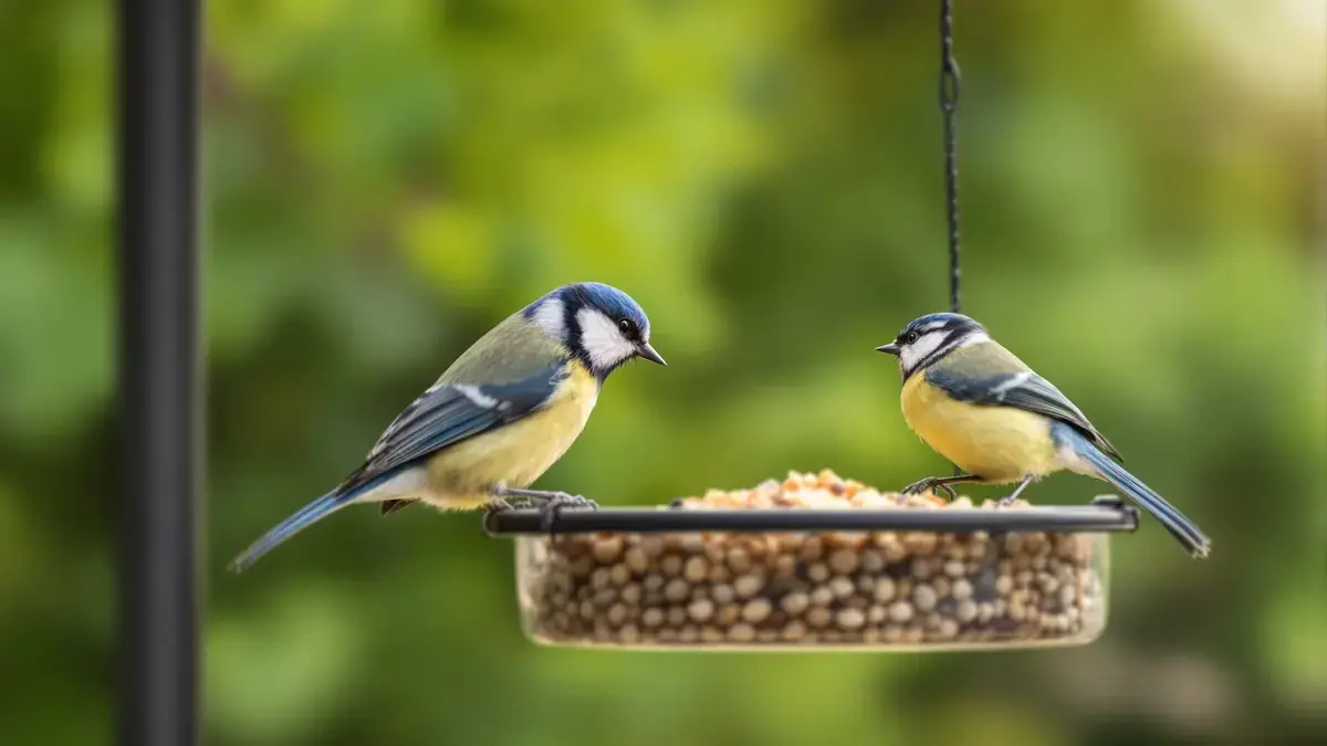 Gli esperti sono categorici: le cince, molto più intelligenti di quanto si creda, selezionano il cibo imitando, il che perturba il loro istinto naturale.