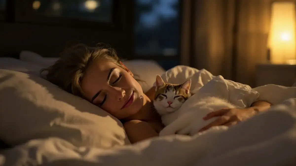 Questo preciso motivo spiega perché il tuo gatto preferisce dormire addosso a te la notte