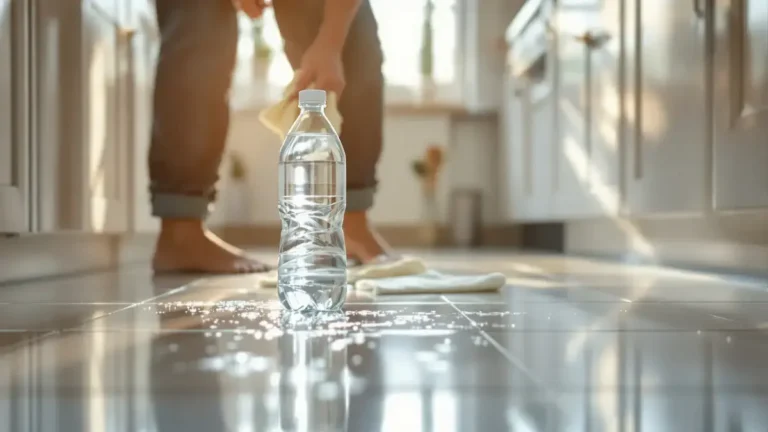 Per pavimenti più puliti più a lungo, aggiungete questo ingrediente all’acqua per la pulizia