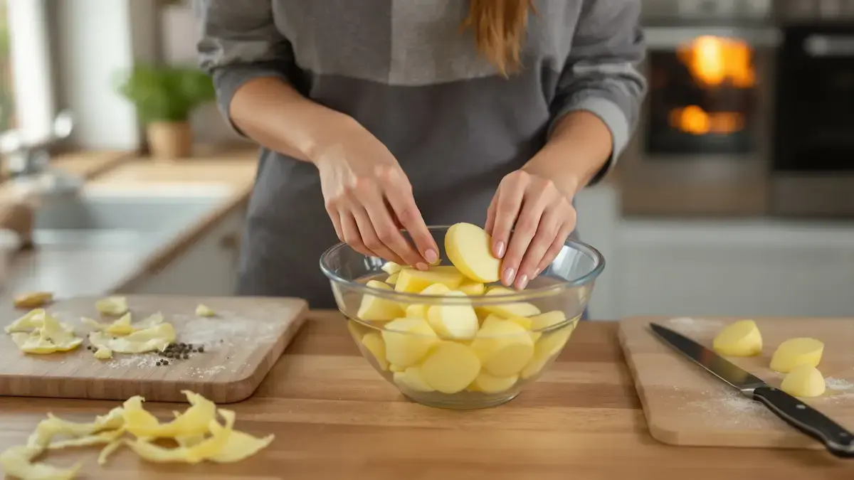 Il trucco della ciotola d’acqua per cuocere le patate al forno è spesso ignorato