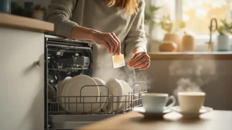 Questo trucco con una bustina di tè migliora il lavaggio della tua lavastoviglie senza che tu te ne accorga