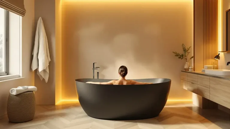 La vasca da bagno bianca è in declino: nel 2026 una finitura di tendenza sorprenderà gli amanti del design d’interni